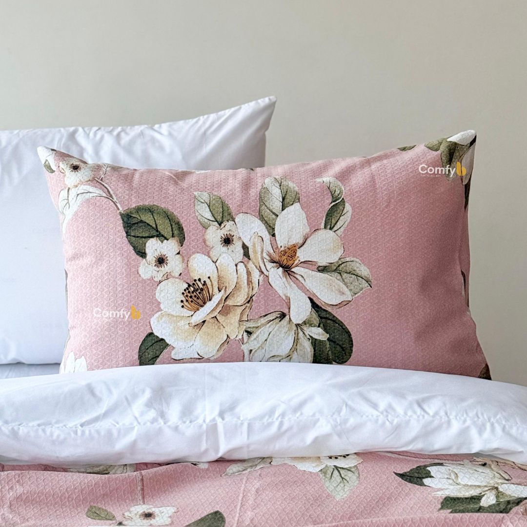 COMFYB 100% COTTON PRINTED PIKE BLANKET FLOWERS