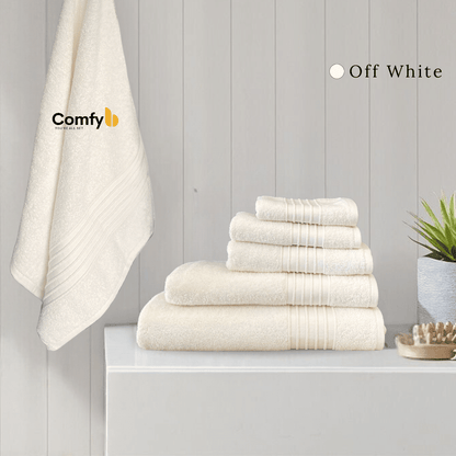 COMFYB SFERRA 100% COTTON PLAIN TOWEL NEUTRAL