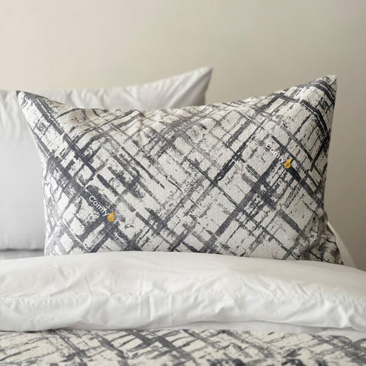 COMFYB 100% COTTON PRINTED PIKE PILLOWCASES LINES 2 PIECES