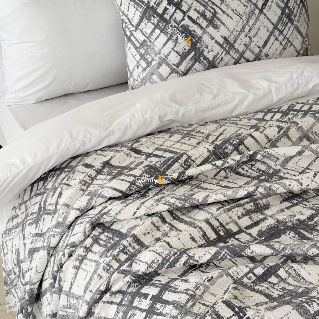 COMFYB 100% COTTON PRINTED PIKE BLANKET LINES