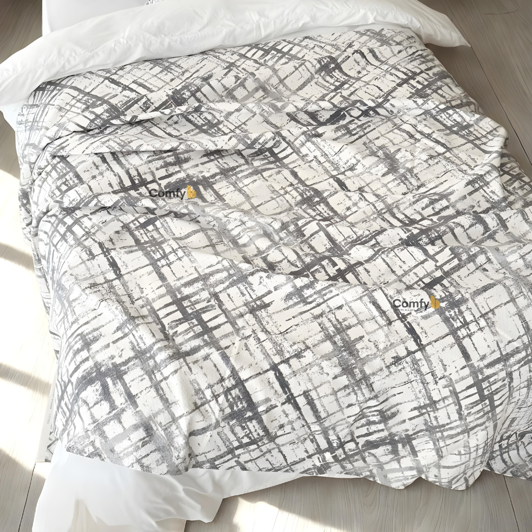 COMFYB 100% COTTON PRINTED PIKE BLANKET LINES