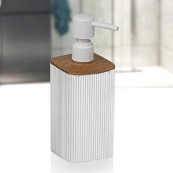 OKY MINA WOOD SOAP DISPENSER