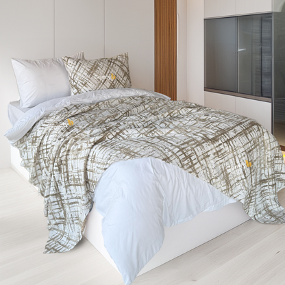 COMFYB 100% COTTON PRINTED PIKE BLANKET LINES