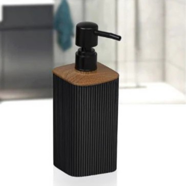 OKY MINA WOOD SOAP DISPENSER