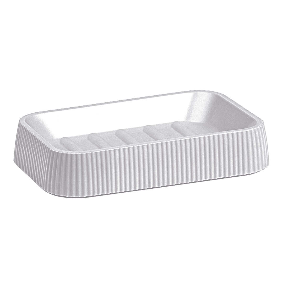 OKY STRIPED MINA SOAP DISH 1 PIECE