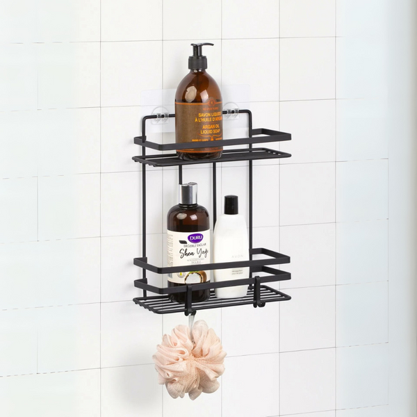 MLS RECTANGULAR BATH SHAMPOO HOLDER DOUBLE
