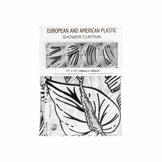 AMR SHOWER CURTAIN LEAVES