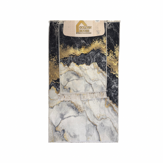 GH PRINTED BATHMAT SET 2-PIECES G6