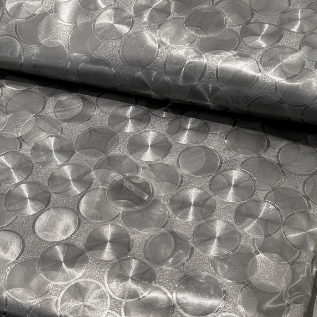 3D EVA SHOWER CURTAIN CIRCLES
