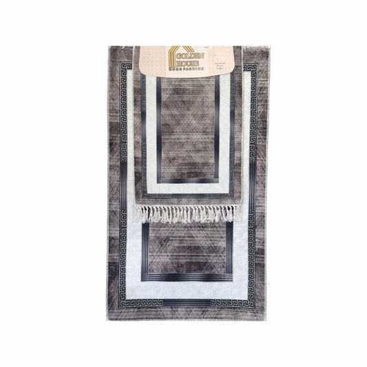 GH PRINTED BATHMAT SET 2-PIECES G8