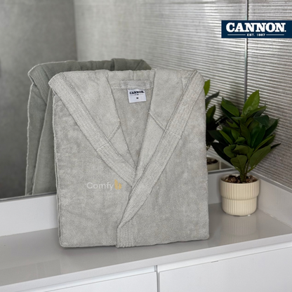 CANNON SINGLE BATHROBE 100% COTTON
