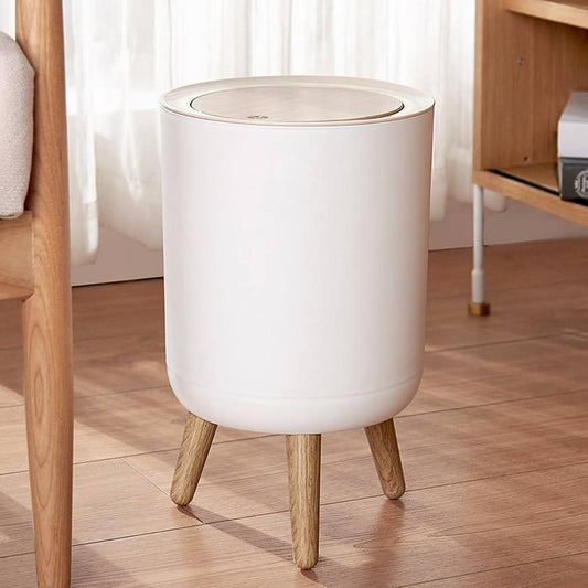 KEPO TRASH CAN WITH LID & 3 FEET ROUND