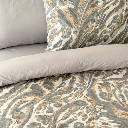 COMFYB 100% COTTON REVERSIBLE BED SET FROST