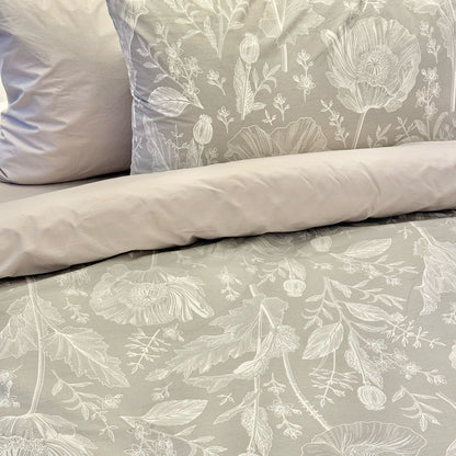 COMFYB 100% COTTON REVERSIBLE BED SET FLOWER