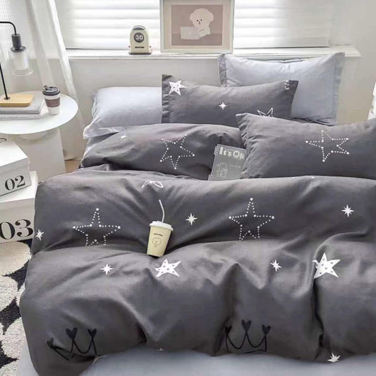 DESI MICROFIBER AYM PRINTED BEDDING SET