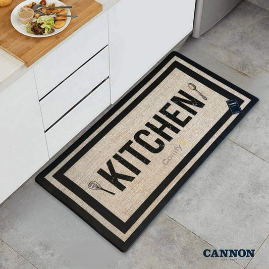 CANNON ANTISLIP PRINTED KITCHEN MAT KITCHEN