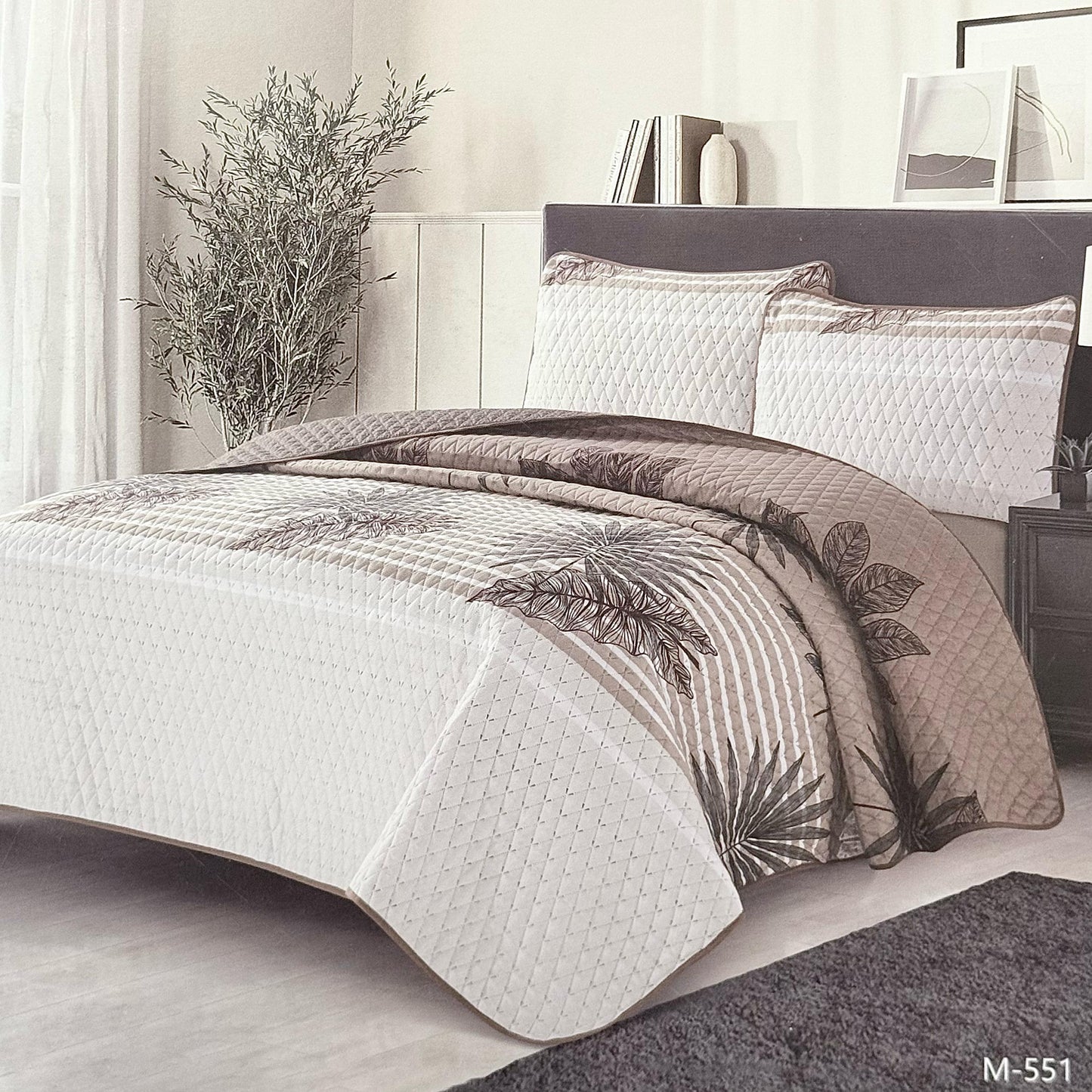 VALENTINE MICROFIBER BEDSPREAD BY CANNON HAWL
