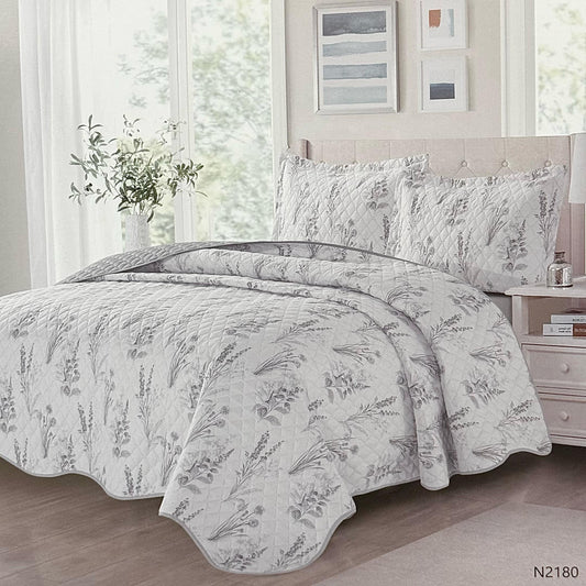 VALENTINE MICROFIBER BEDSPREAD BY CANNON HBAD