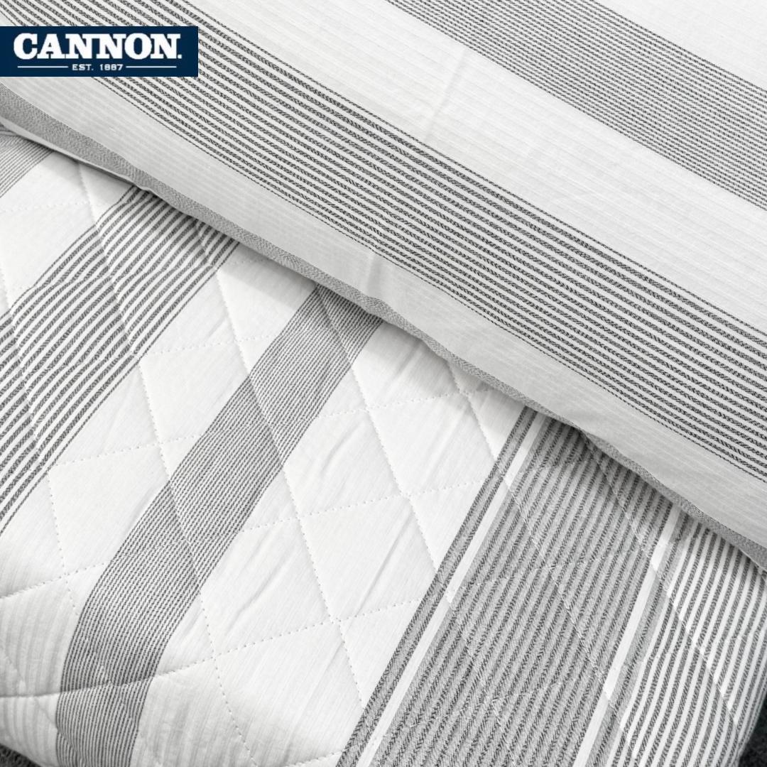 CANNON 100% COTTON PRINTED BEDSPREAD SET 3-PIECE SAKL