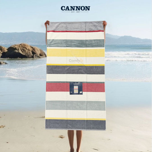 CANNON 100% COTTON BEACH TOWEL 93X173CM ANEVO