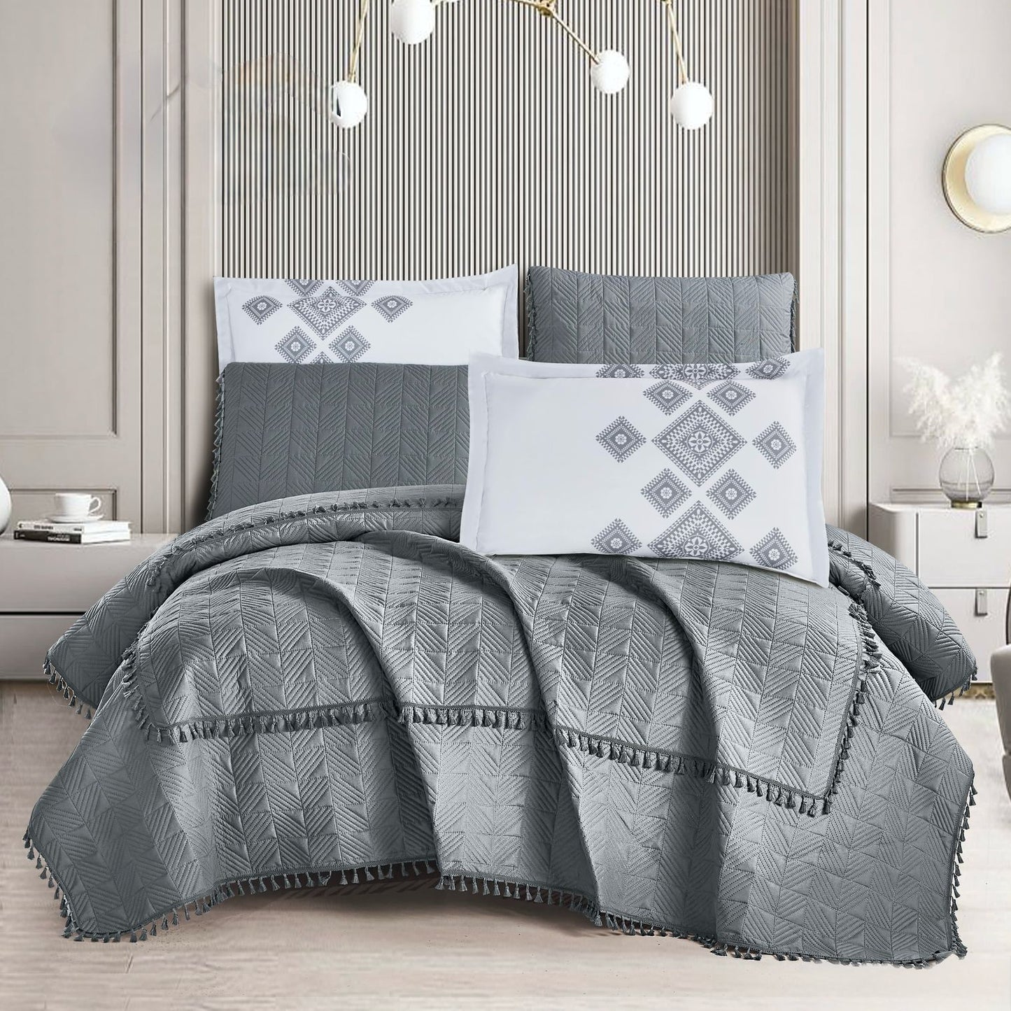 FINN BEDSPREAD SET 6 PIECES