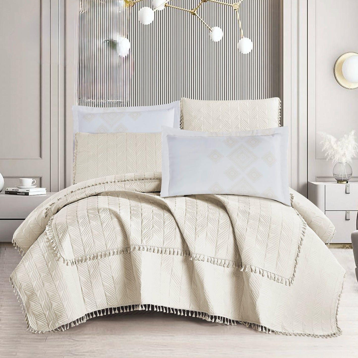 FINN BEDSPREAD SET 6 PIECES