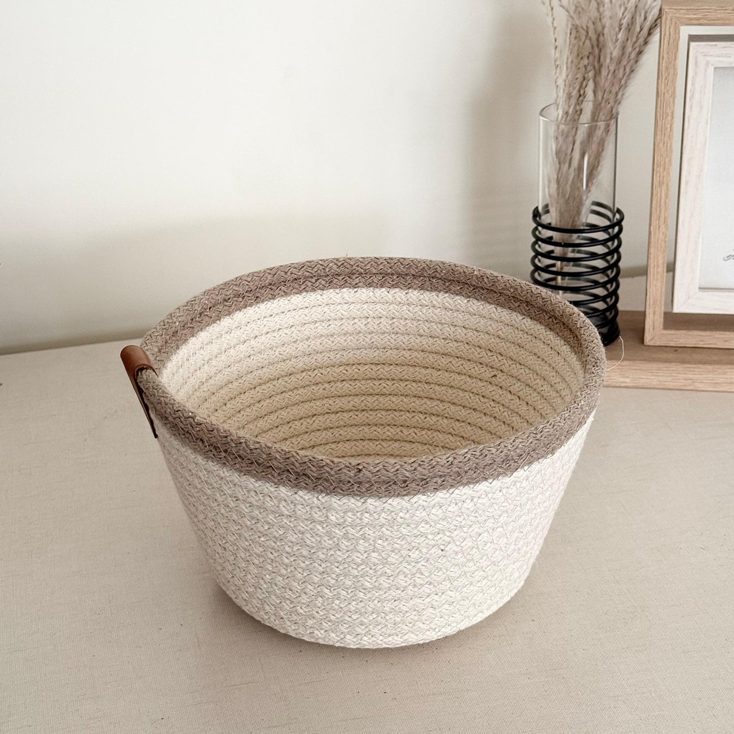 PND WOVEN ROUND BASKET SET 3-PIECE