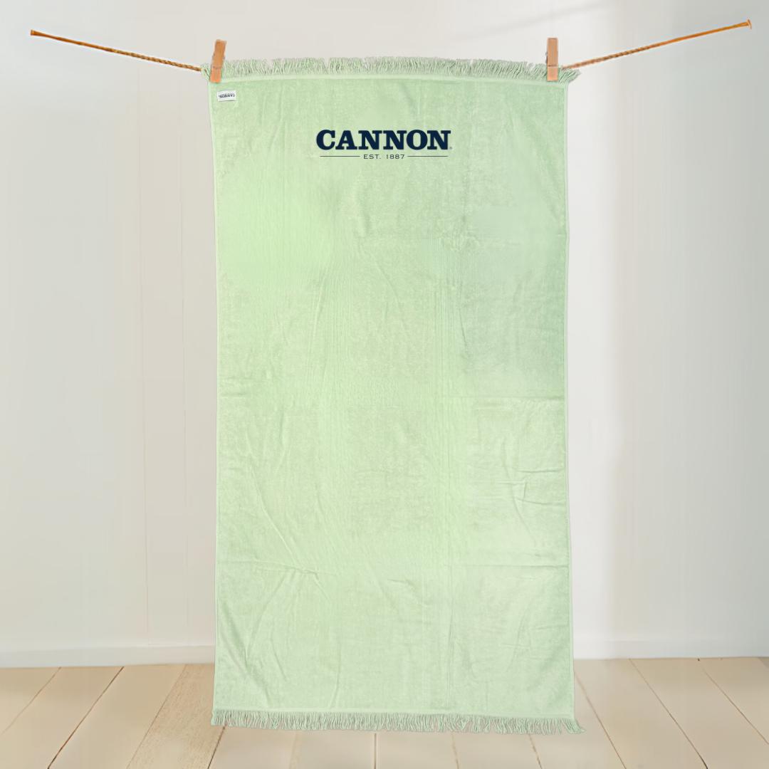 CANNON 100% COTTON SOLID BEACH TOWEL 90X160CM