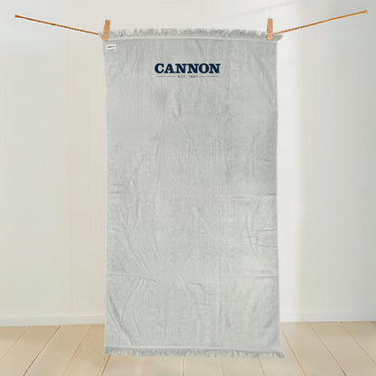 CANNON 100% COTTON SOLID BEACH TOWEL 90X160CM