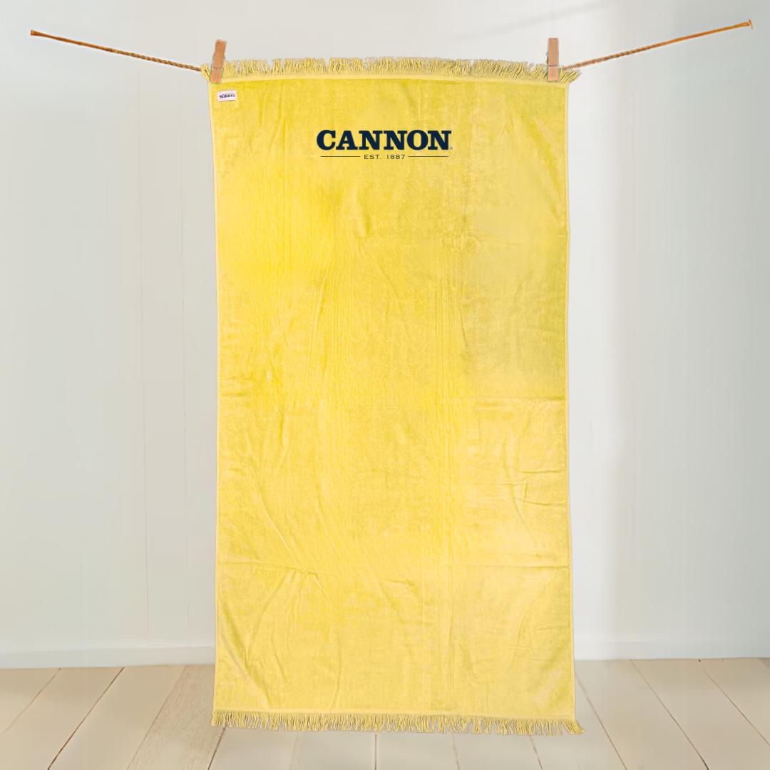 CANNON 100% COTTON SOLID BEACH TOWEL 90X160CM