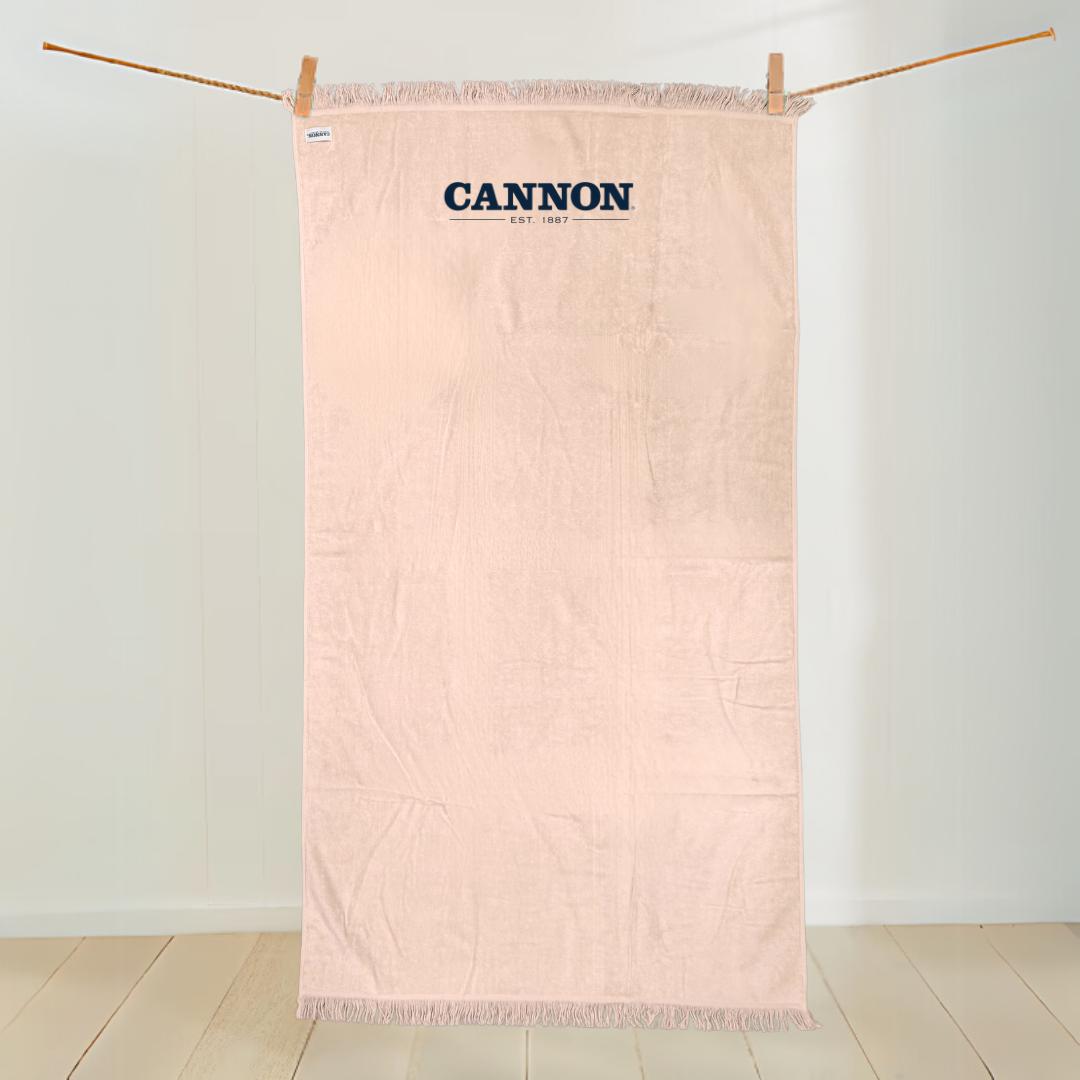 CANNON 100% COTTON SOLID BEACH TOWEL 90X160CM
