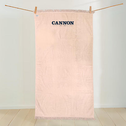 CANNON 100% COTTON SOLID BEACH TOWEL 90X160CM