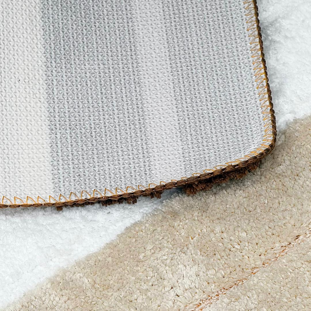 SHADES LATEX BATHMAT STRIPED 1 PIECE