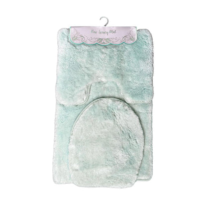 MINT SOID LATEX BATHMAT SET 3 PIECES