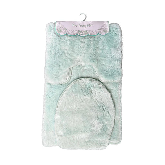 MINT SOID LATEX BATHMAT SET 3 PIECES