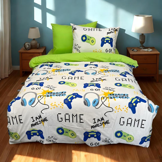 COMFYB 100% COTTON PLAYSTATION BED SET