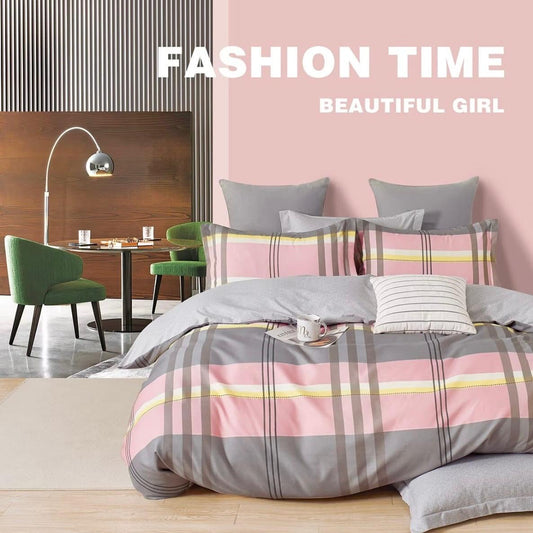 DESI MICROFIBER COS PRINTED BEDDING SET