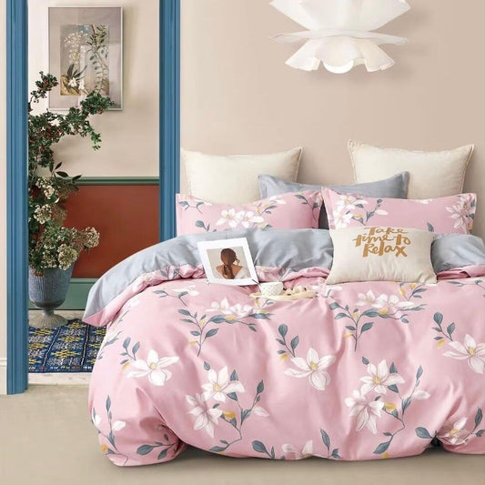 DESI MICROFIBER COW PRINTED BEDDING SET