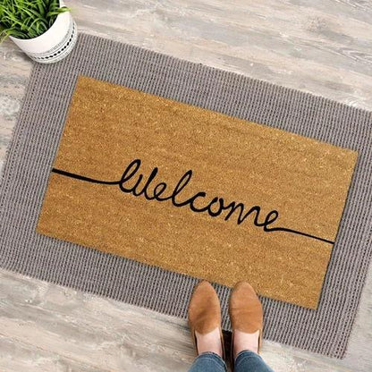 OUTDOOR MAT WELCOME 45X75CM