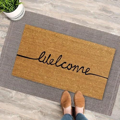 OUTDOOR MAT WELCOME 45X75CM