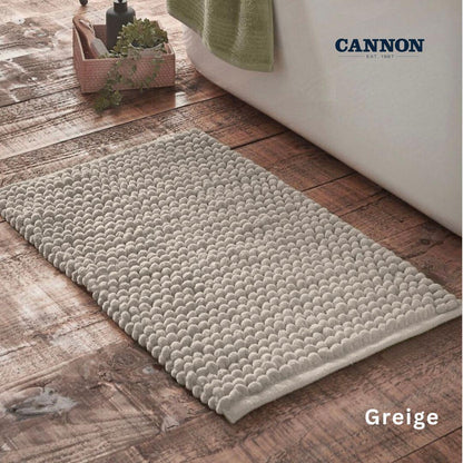 CANNON 100% COTTON BUBBLE BATHMAT