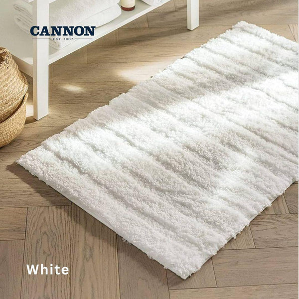 CANNON BASIC STRIPE BATHMAT 50X80CM