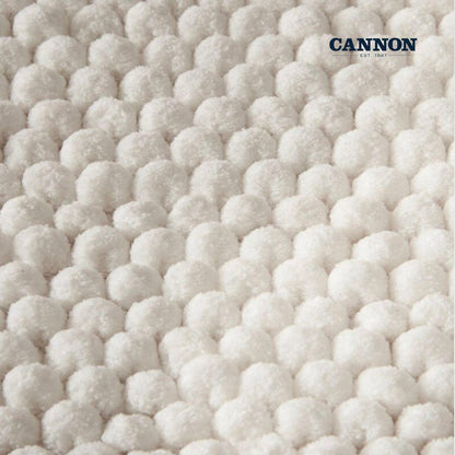 CANNON 100% COTTON BUBBLE BATHMAT