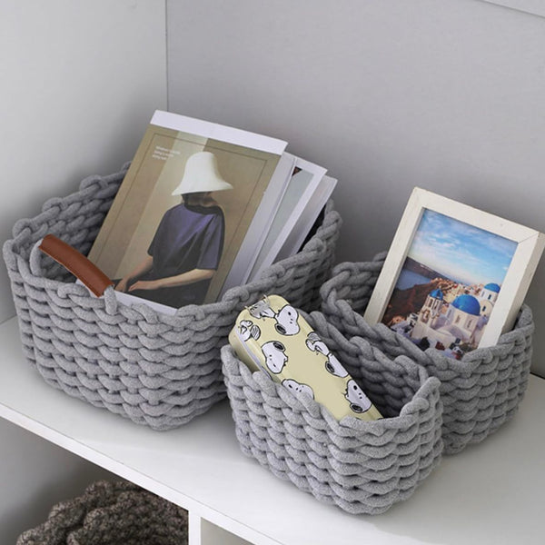 JD WOVEN BASKET SET 3 PIECE