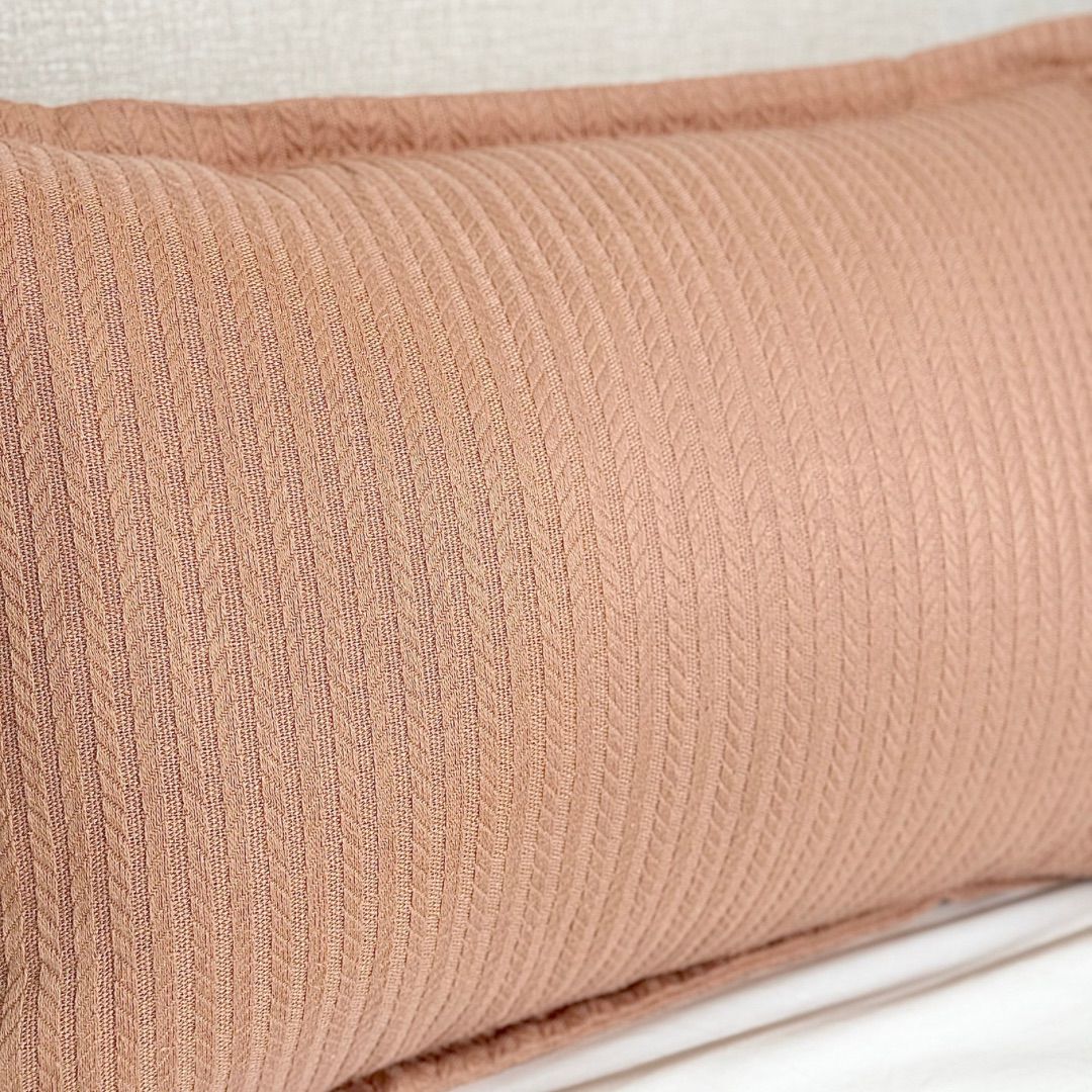 COMFYB 100% COTTON ORGO PIKE PILLOWCASES SET 2 PIECE