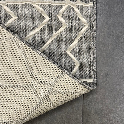 ELORA GREY & WHITE CARPET