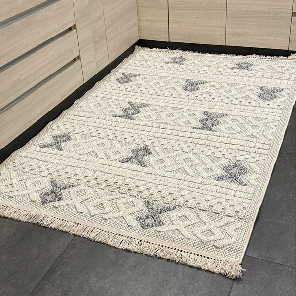 NEVADA WHITE & GREY CARPET