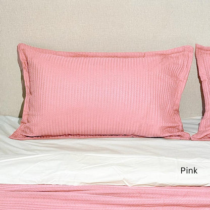 COMFYB 100% COTTON ORGO PIKE PILLOWCASES SET 2 PIECE