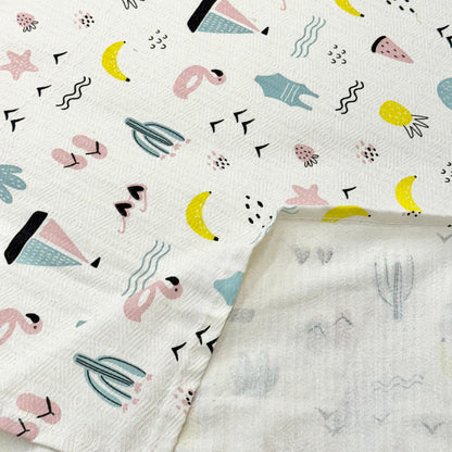 COMFYB 100% COTTON PIKE PRINTED KIDS FLORAL
