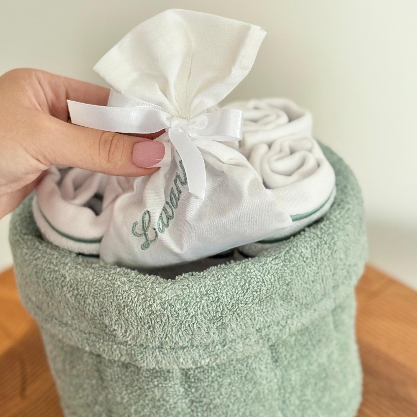 CANNON 100% COTTON TOWEL BASKET SET 8-PIECE
